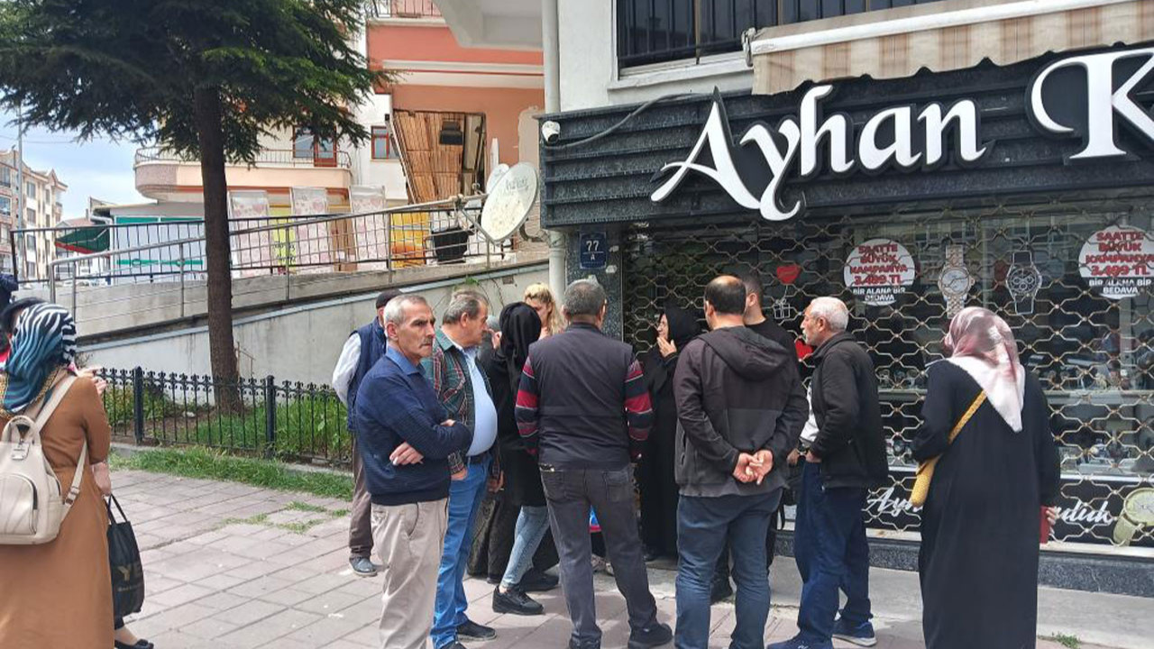 Ankara'da kuyumcu vurgunu! 100 milyon lira ile kayıplara karıştı
