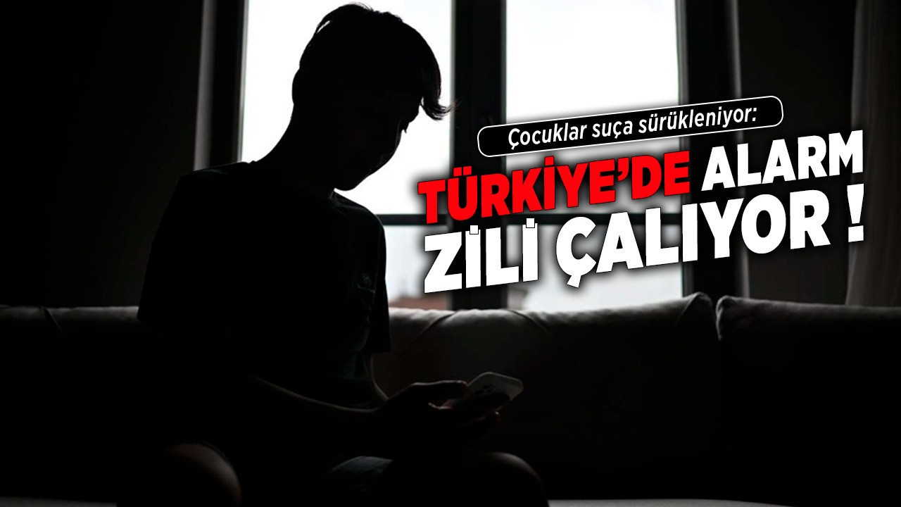 Çocuklar suça sürükleniyor: Türkiye’de alarm zili çalıyor!