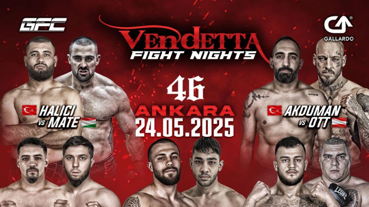 Ankara, Uluslararası MMA heyecanına hazır! Vendetta Fight Night, Yenimahalle'de