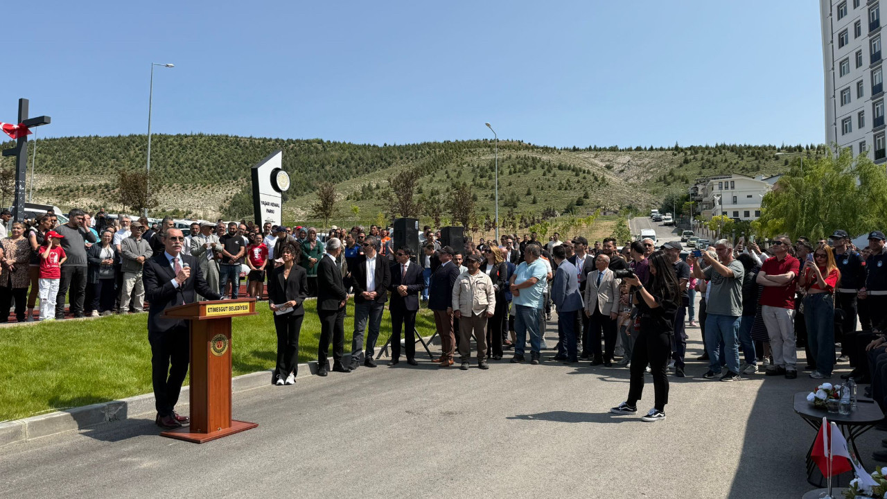 Bağlıcalı gençlere bayram armağanı Yaşar Kemal Parkı