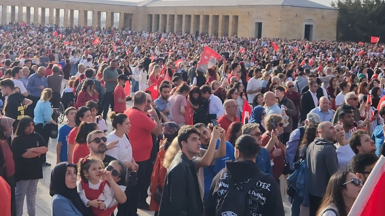 Ankaralı gençlerin 19 Mayıs kararlılığı! "Atatürk'ün emanetine sonuna kadar sahip çıkacağız"