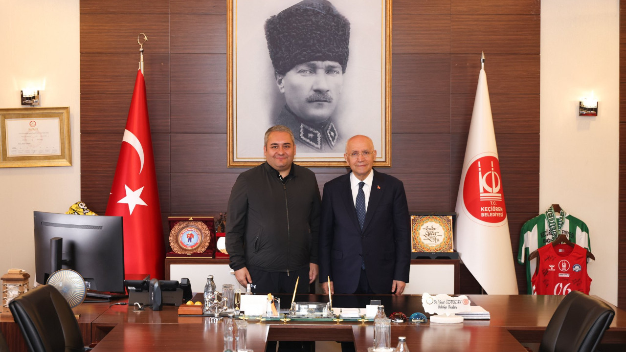 Yenimahalle Belediye Başkanı Yaşar'dan Başkan Özarslan'a ziyaret