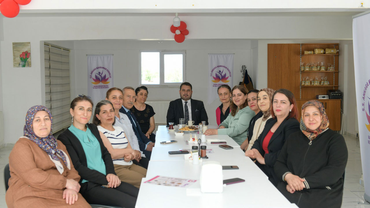 Başkan Çırpanoğlu’ndan kadın kooperatifine destek sözü