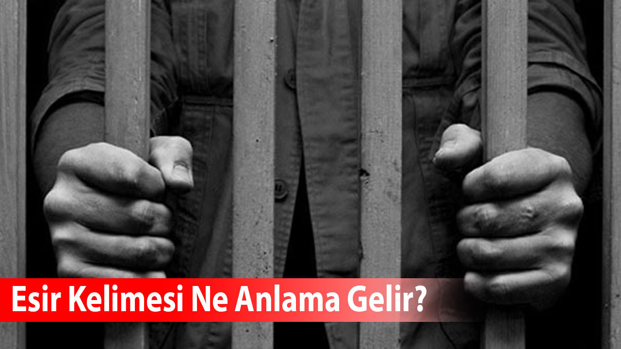 Esir Kelimesi Ne Anlama Gelir? Eş Anlamlısı Nedir?