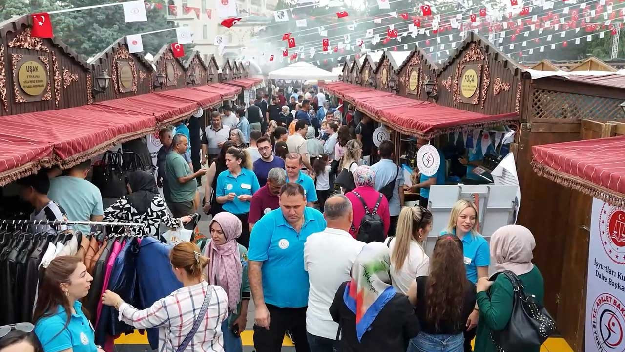 Kırıkkale’de İşyurtları Ürün ve El Sanatları Fuarı’na yoğun ilgi
