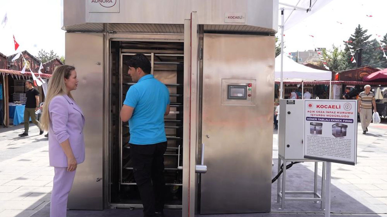 Mahkumların ürettiği yerli ve milli fırın, Kırıkkale’de tanıtıldı