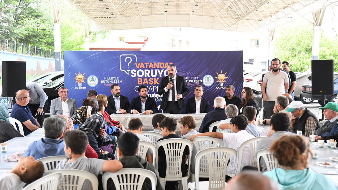 Başkan Çetin vatandaşla buluştu: “Sorunları birlikte aşıyoruz”