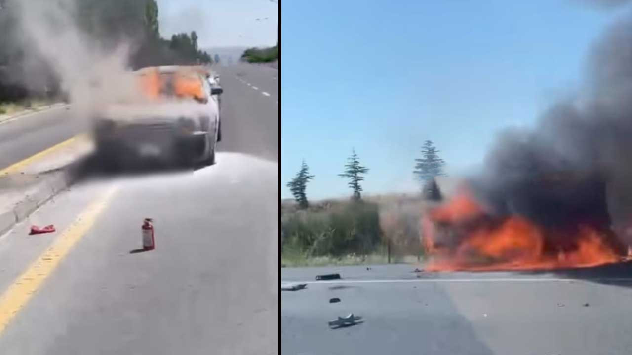 Ankara’da bayramın son gününde trafik kazaları ve araç yangınları endişe yarattı! En az 1 kişi yaralandı