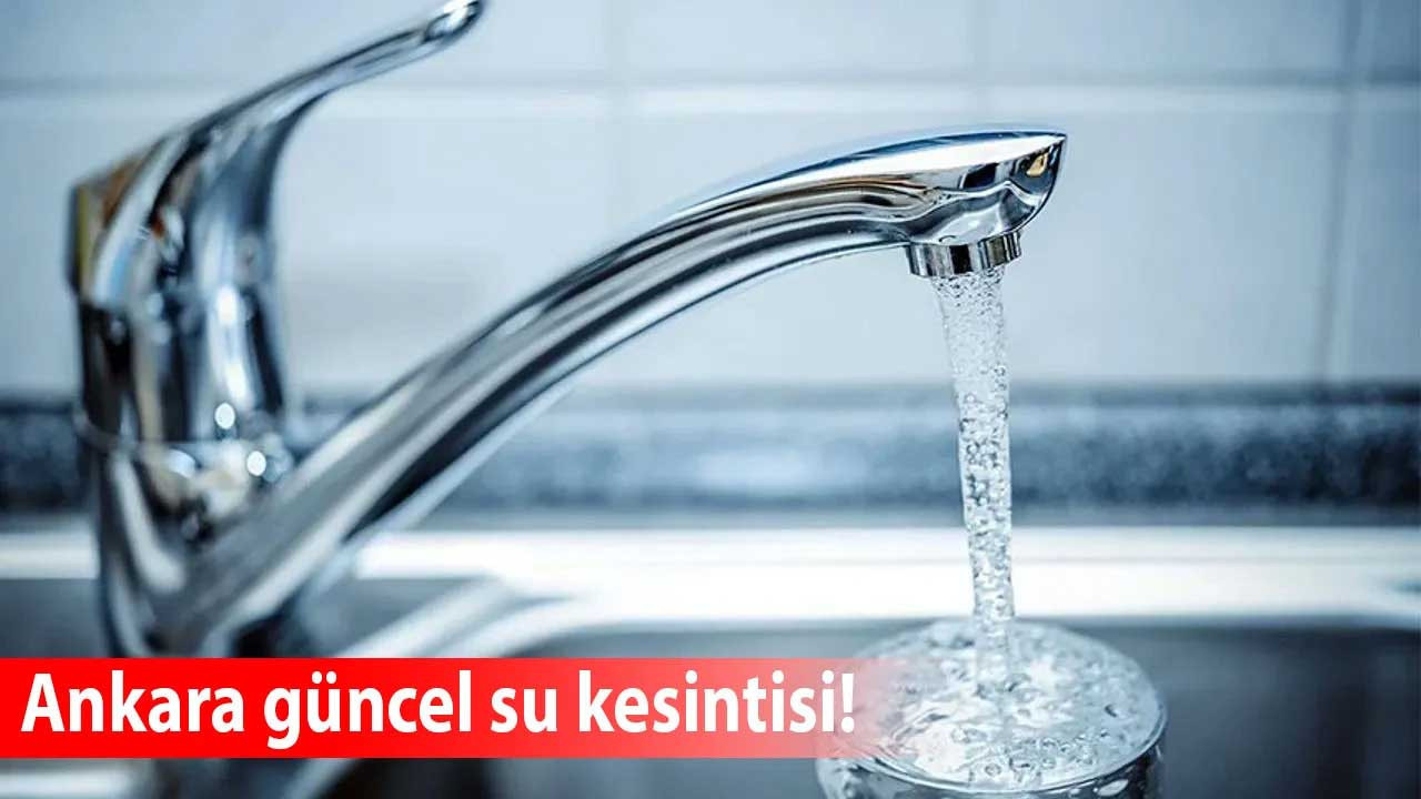 Ankara’nın iki ilçesinde arıza nedeniyle sular kesildi! ASKİ’den 9 Haziran 2025'te su kesintisi uyarısı!