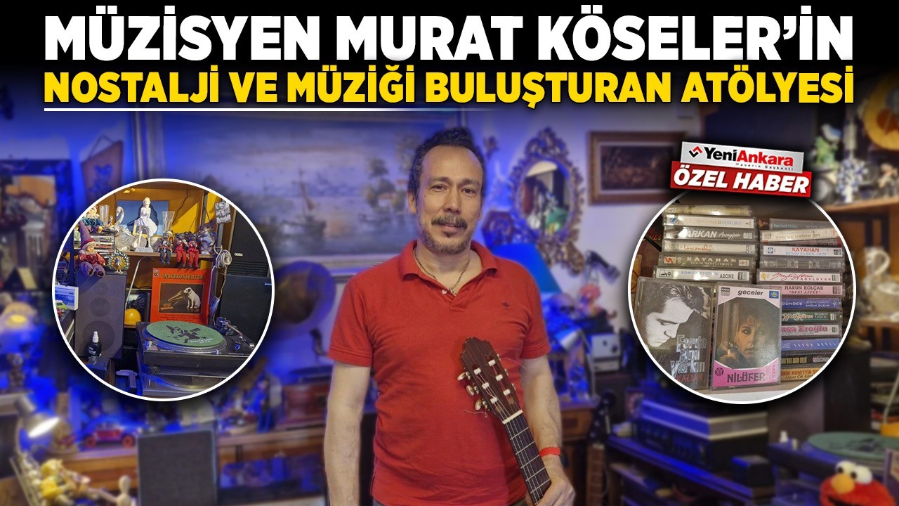 Geçmişin sesinden günümüzün ritmine: Müzisyen Murat Köseler’in nostalji ve müziği buluşturan atölyesi