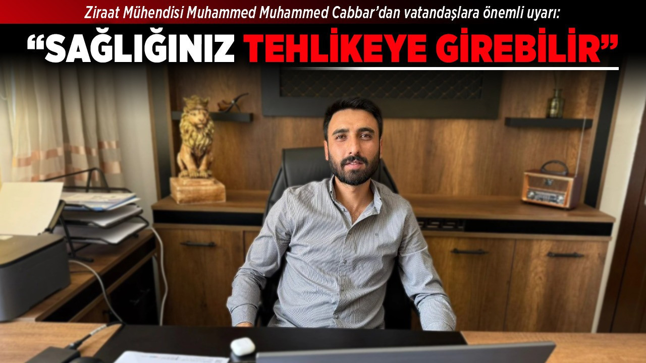 Vatandaşlara önemli uyarı: "Sağlığınız tehlikeye girebilir"