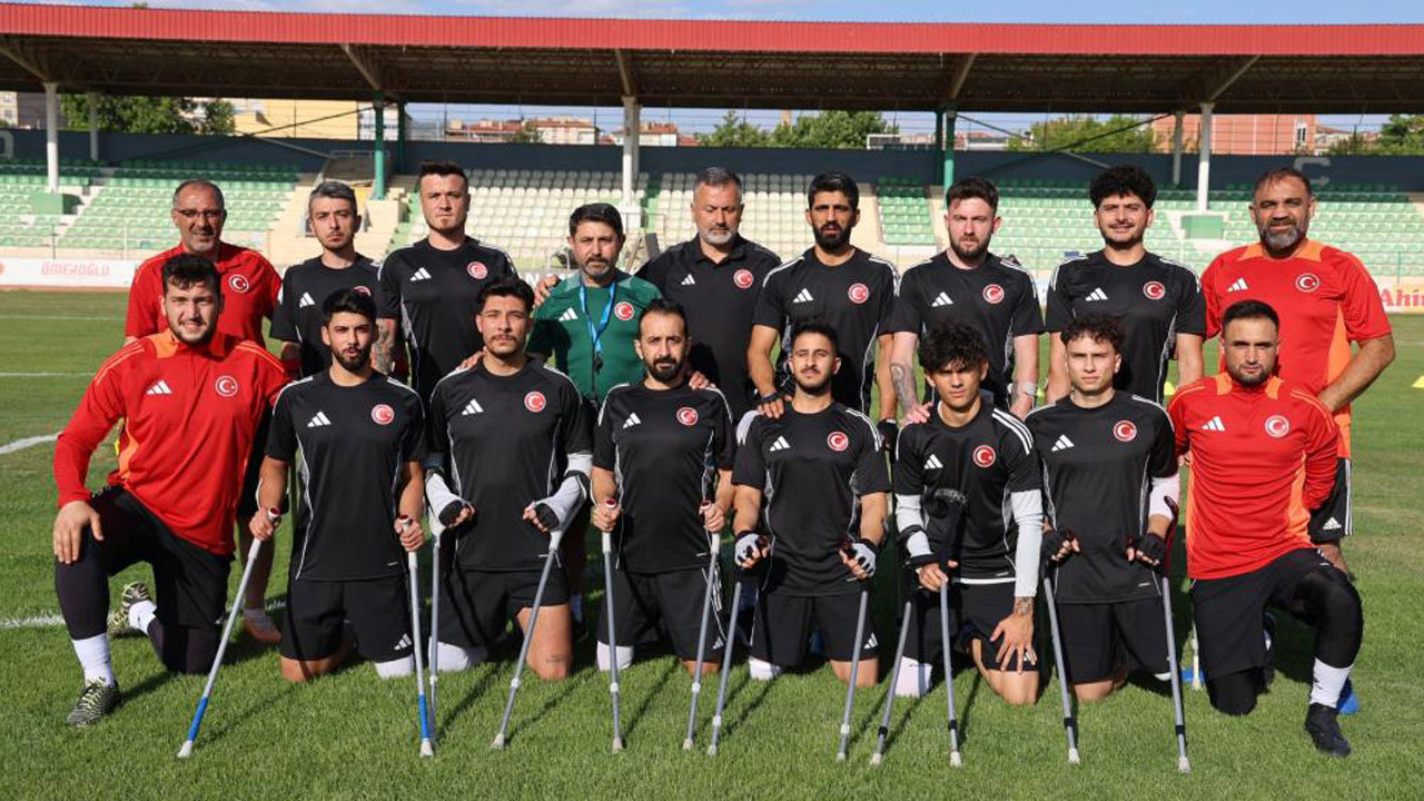 Ampute Milli Takımı Kırşehir'de kampa girdi