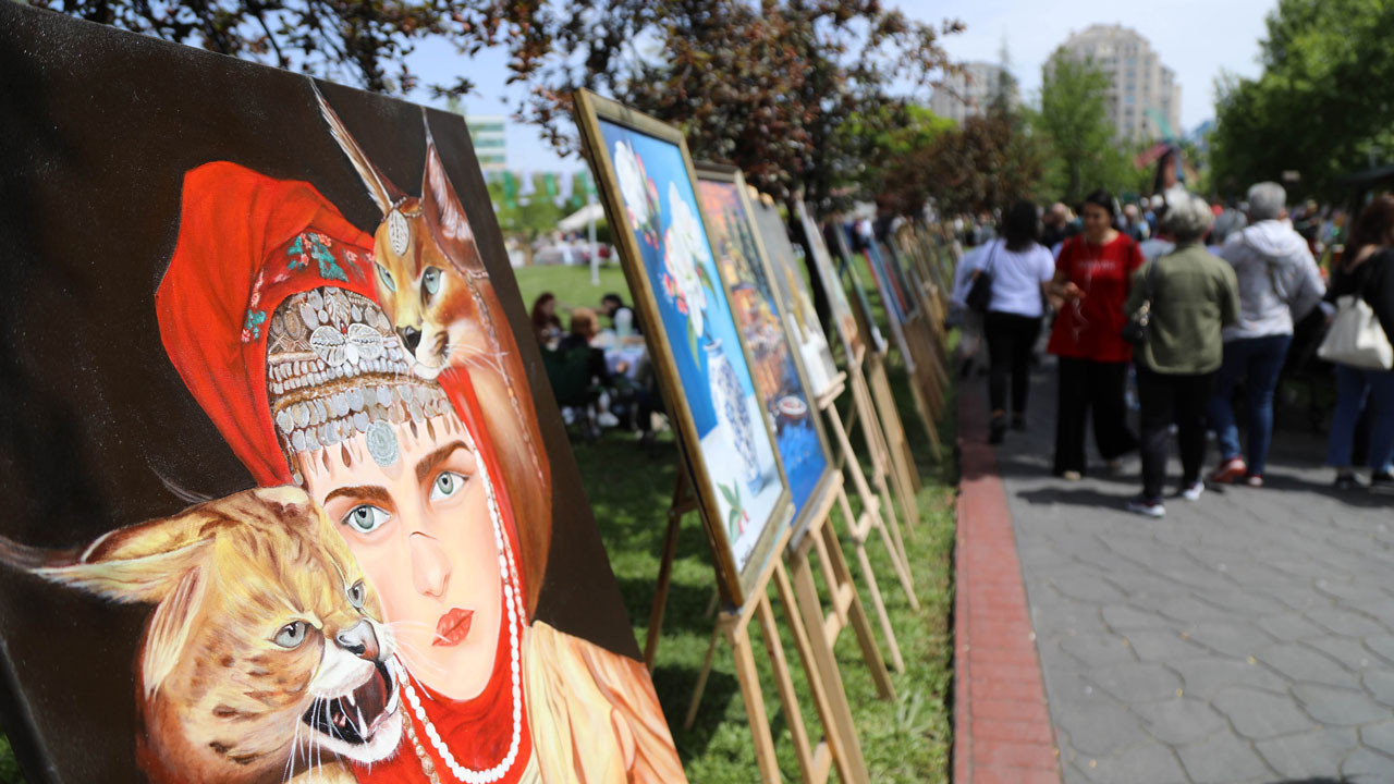 Çankaya Evleri'nden festival tadında yıl sonu sergisi