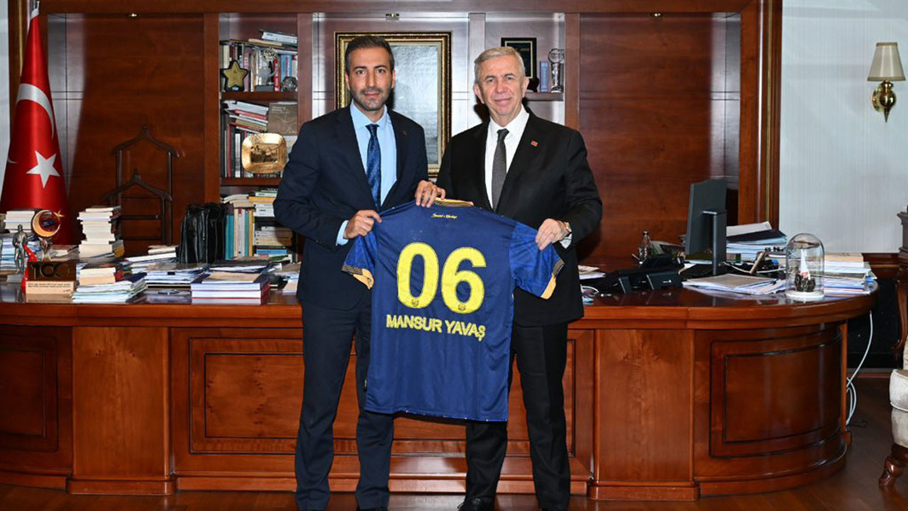 MKE Ankaragücü’nden Mansur Yavaş’a ziyaret