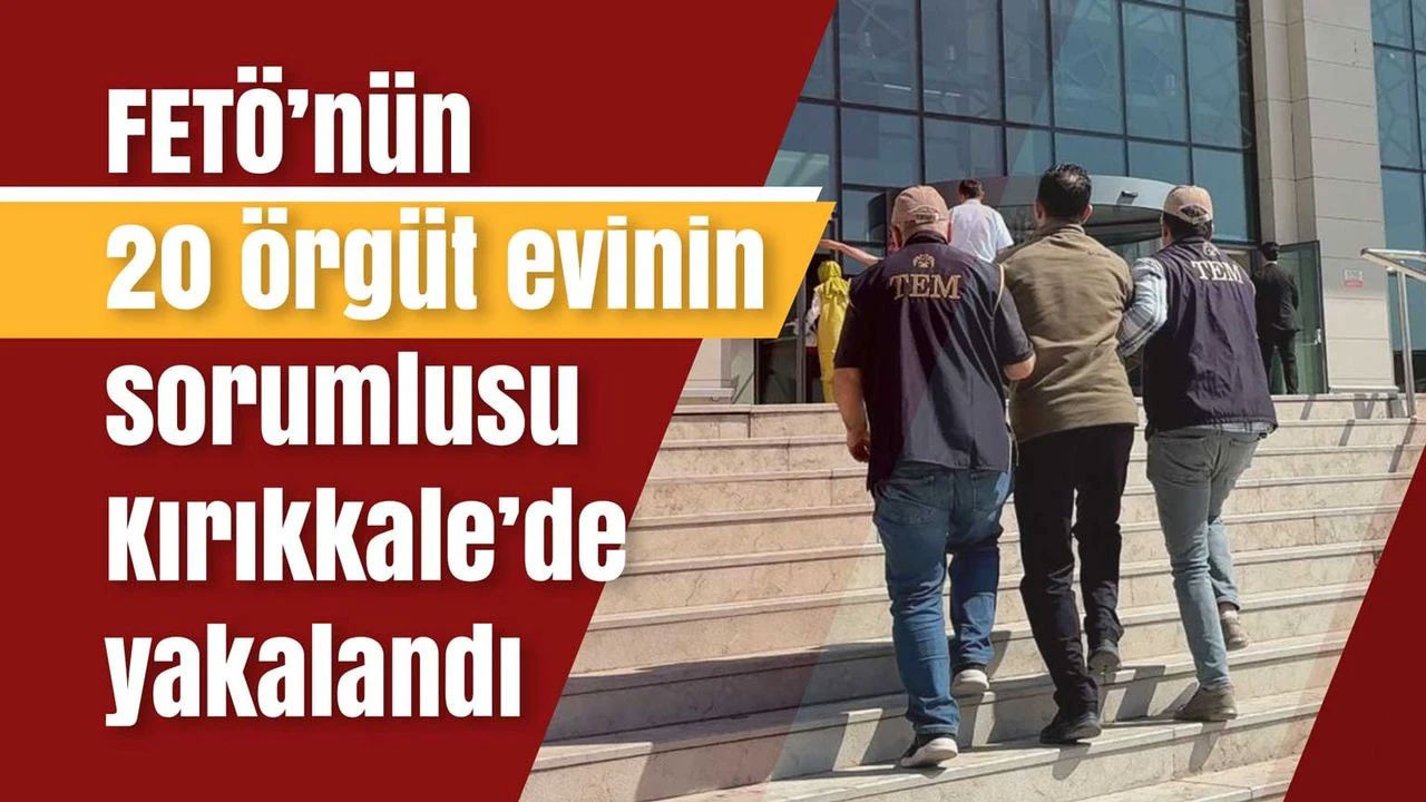Kırıkkale'de FETÖ'nün il sorumlu yardımcısı teslim oldu, adliyenin yolunu tuttu