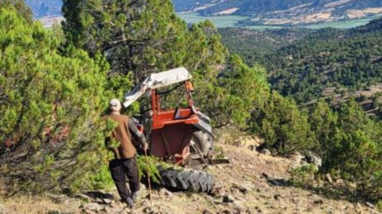 Çankırı’da seyir halindeyken alev alan otomobil korkuttu