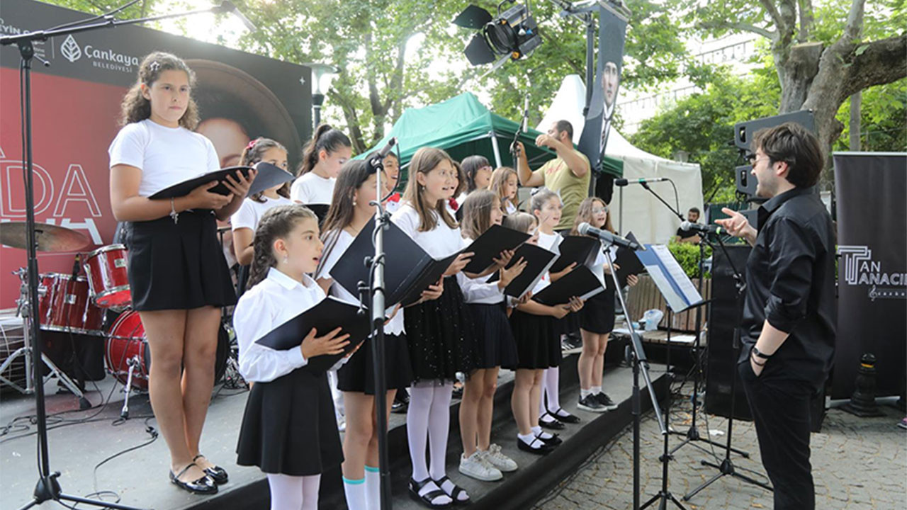 Çankaya’da Dünya Müzik Günü kutlamaları renkli anlara sahne oldu