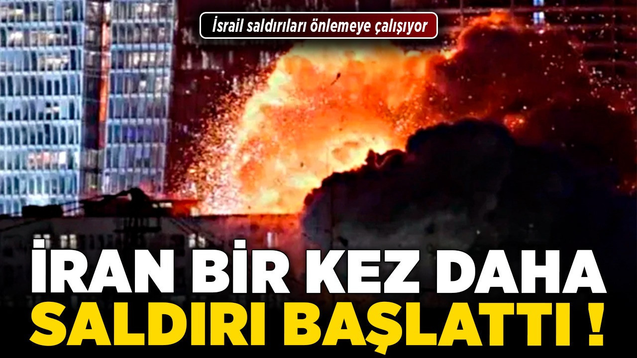 İran bir kez daha saldırı başlattı