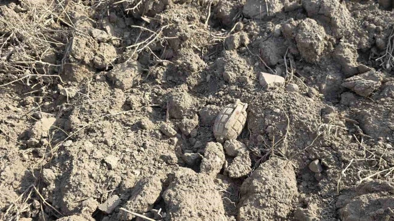 Haymana’da Sakarya Meydan Muharebesi'nden kalma el bombası bulundu