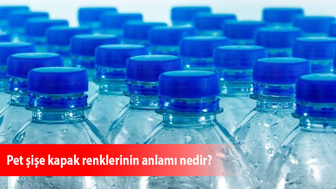 Pet şişe kapak renklerinin anlamı nedir?