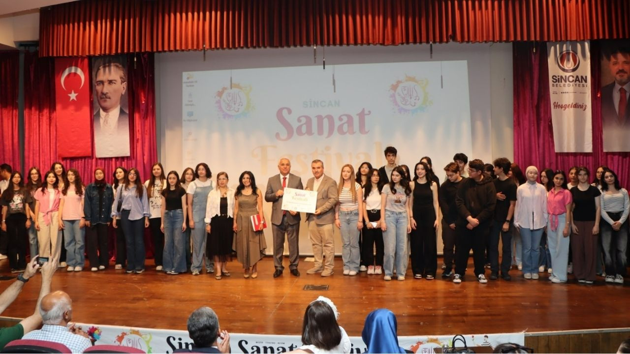 Sincan Sanat Festivali görkemli kapanışla sona erdi