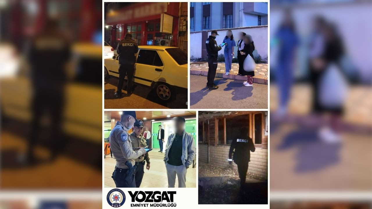 Yozgat’ta bekçilerden yoğun denetim