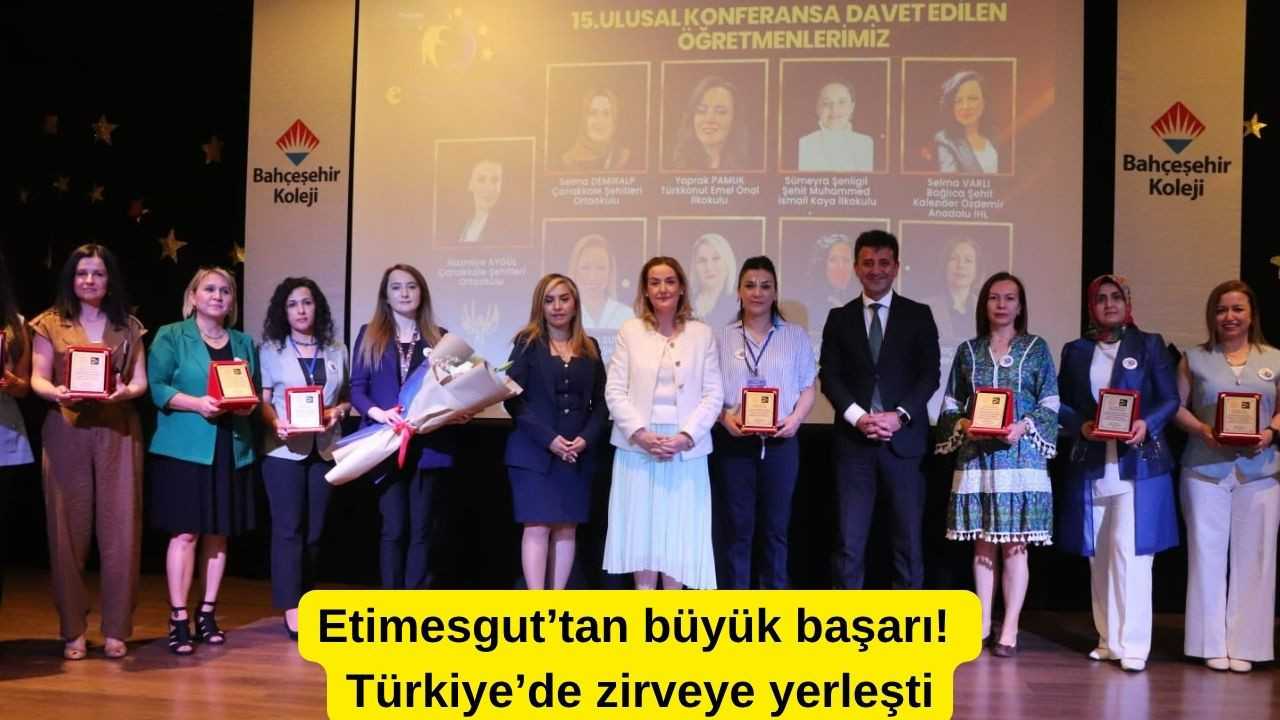 Etimesgut’tan büyük başarı! Türkiye’de zirveye yerleşti