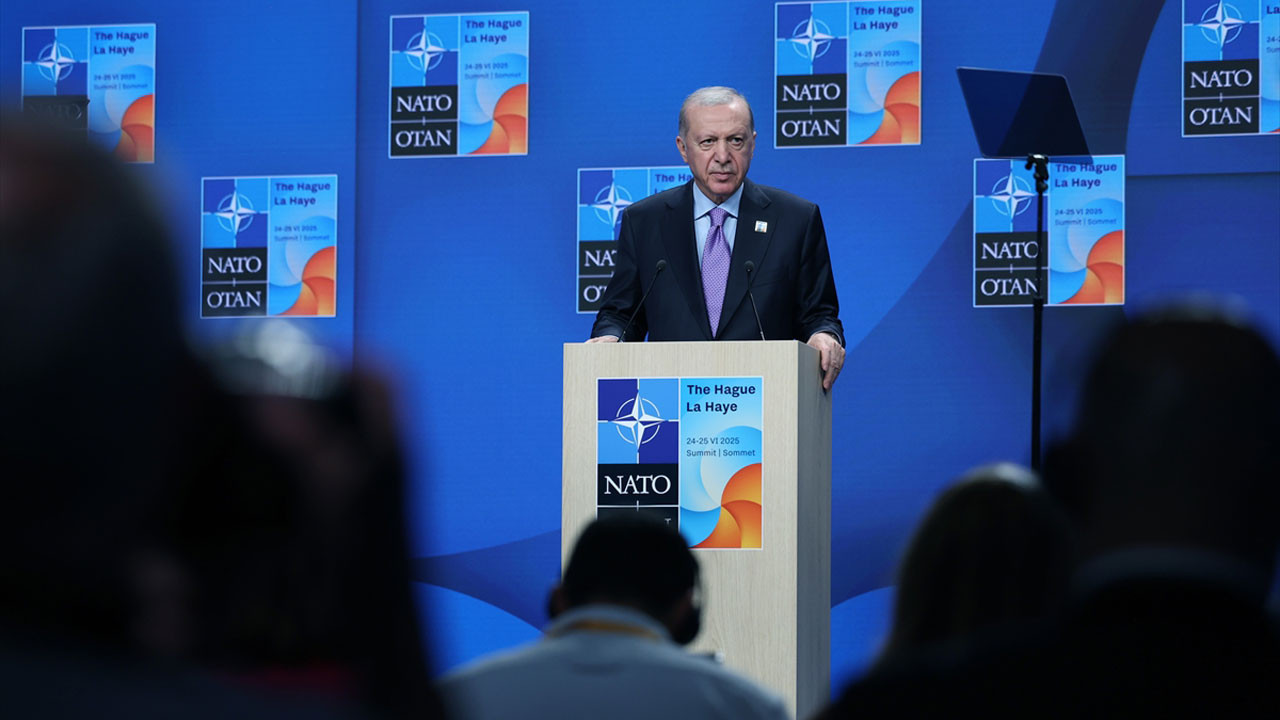 Cumhurbaşkanı Erdoğan NATO Zirvesi'nde konuştu: Ateşkesi dostum Trump sağladı!