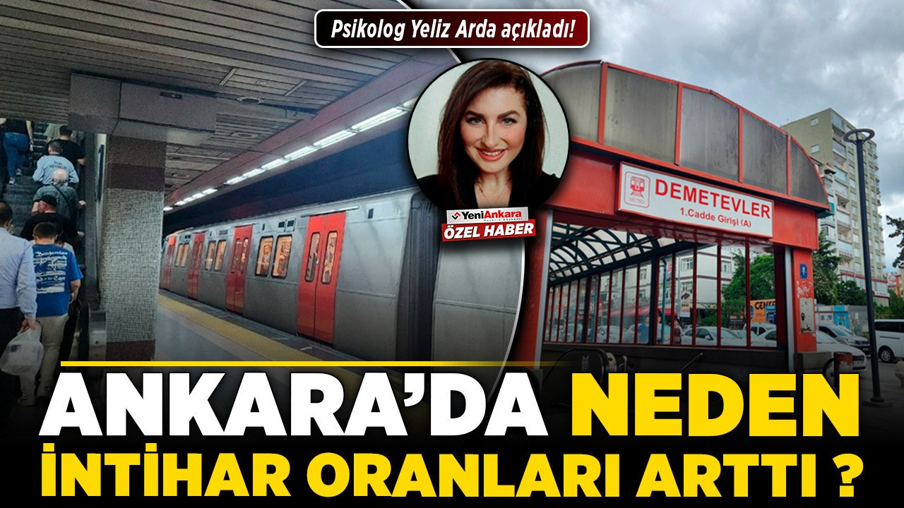 Psikolog Yeliz Arda açıkladı! Ankara'da neden intihar oranları arttı?