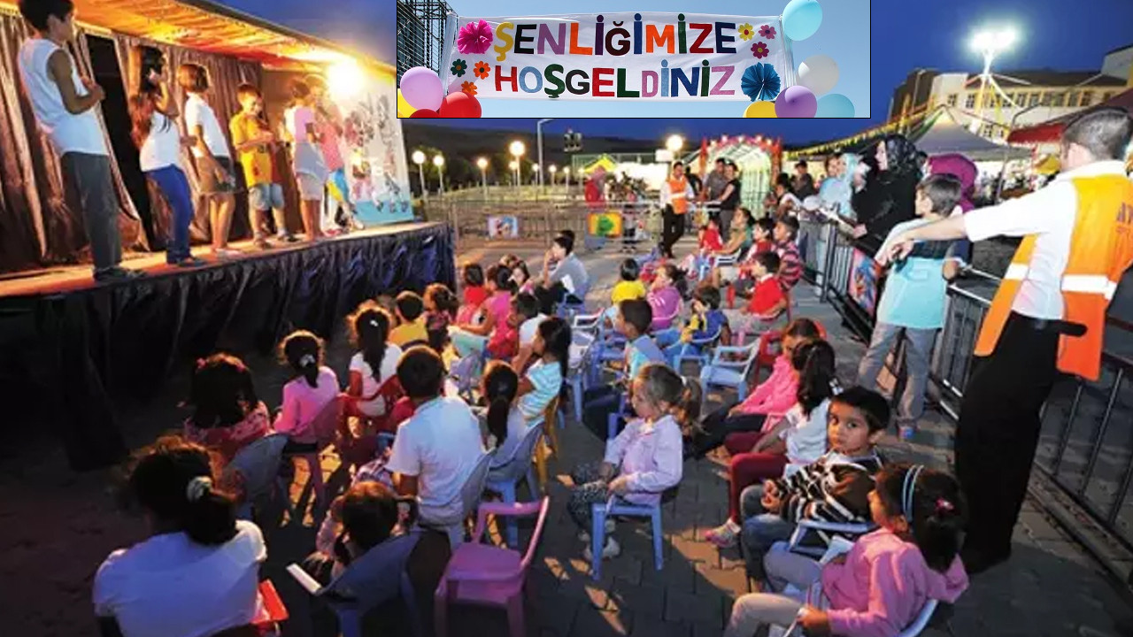 Sincan’da yaz şenlikleri başlıyor! Çocuklar eğlenceye doyacak