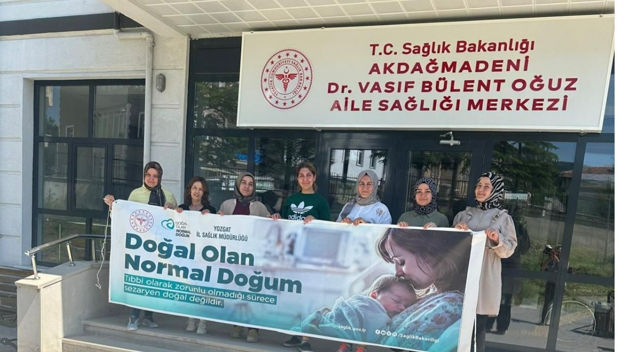 Akdağmadeni'nde günlük rutin içinde sağlığa dair bir hatırlatma