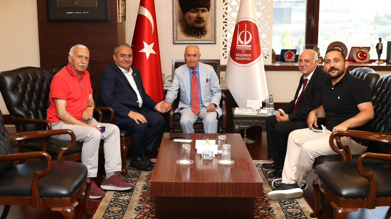 Eski CHP Genel Başkanı Çetin'den Mesut Özarslan'a ziyaret