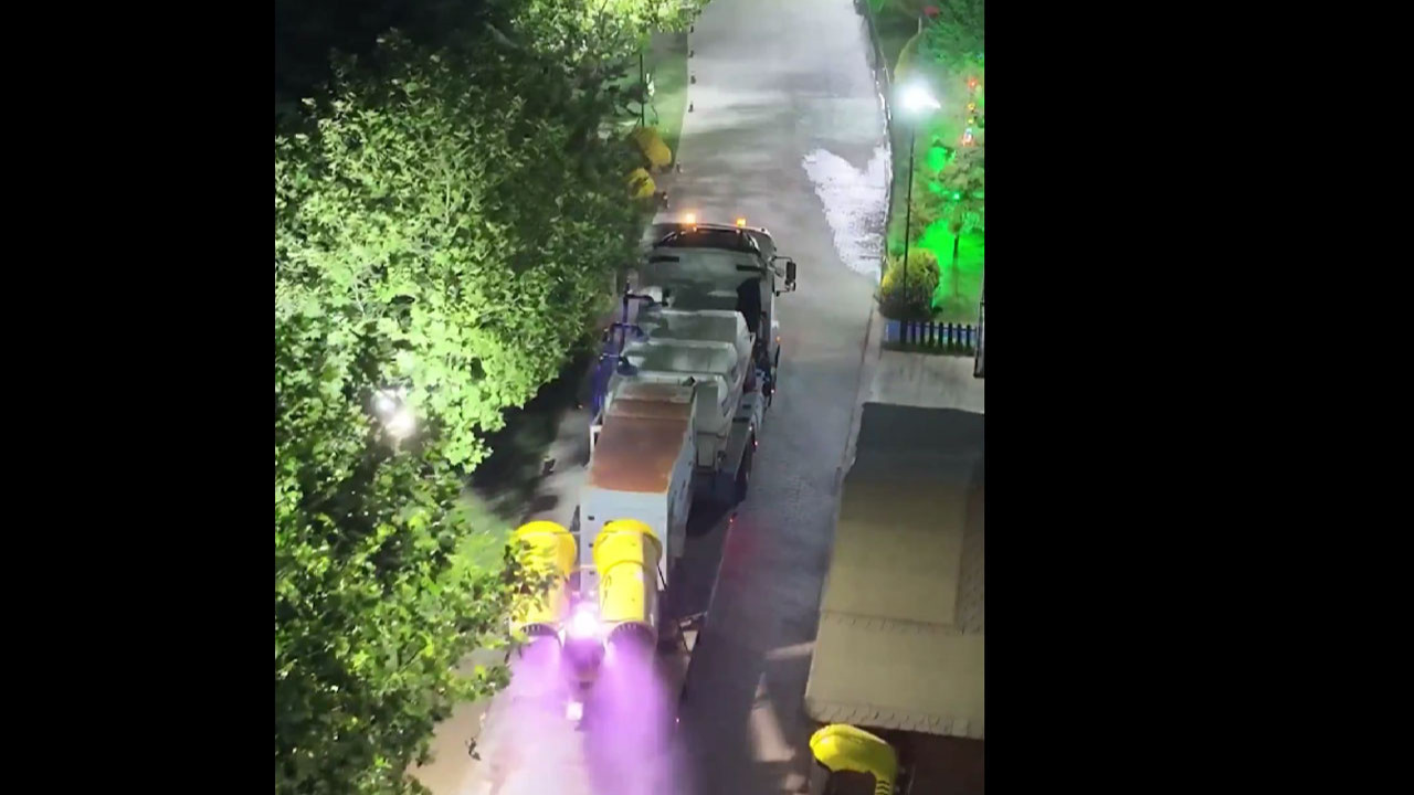 Keçiören'de temizlik ve ilaçlama çalışmaları devam ediyor! Çöp kutuları bile ilaçlanıyor