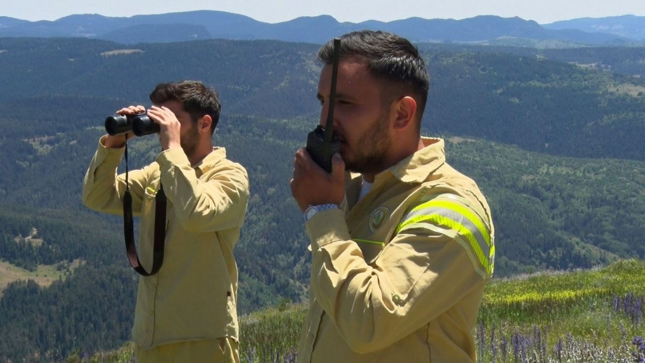Kızılcahamam'da orman nöbeti!