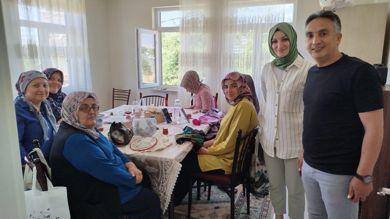 Çubuk Belediyesinden Esenboğa Kur’an Kursu’na anlamlı ziyaret