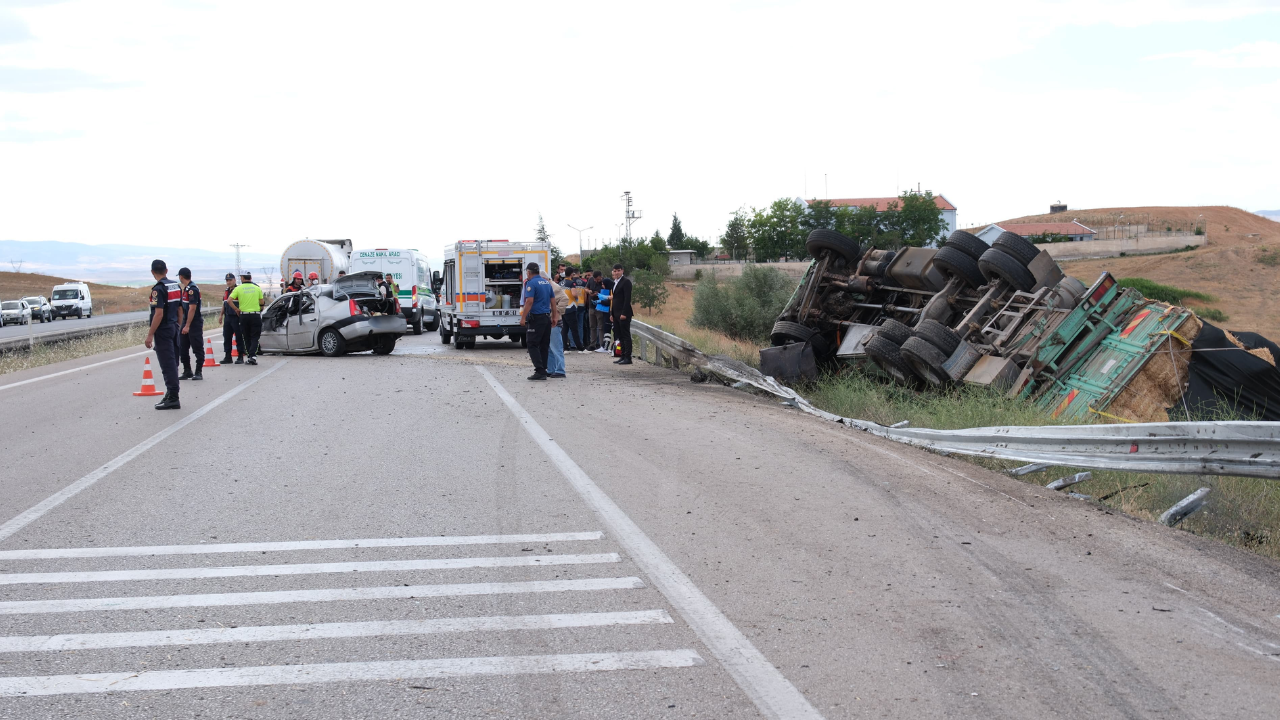 Yozgat Yerköy’de feci kaza