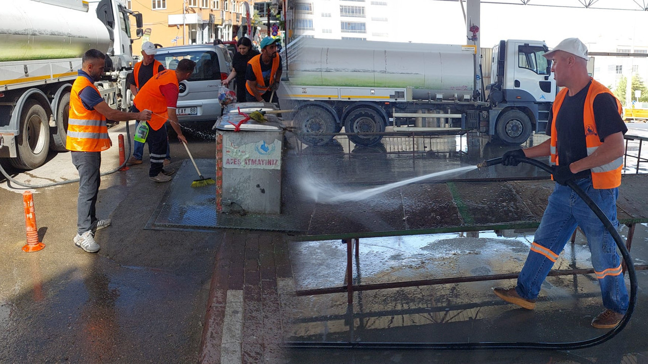 Şereflikoçhisar Belediyesinden temizlik seferberliği