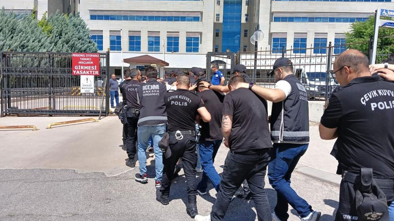 Ankara’da haraç çetesi çökertildi: 14 gözaltı