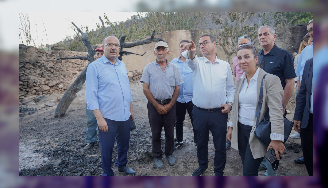 İYİ Parti’den yangın bölgelerine ziyaret