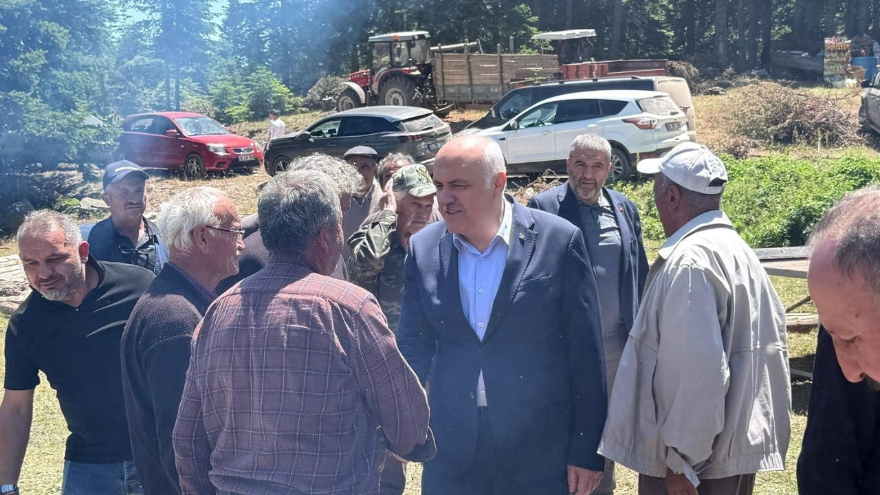 Kızılcahamam Ortaköy'de bereket duası yapıldı