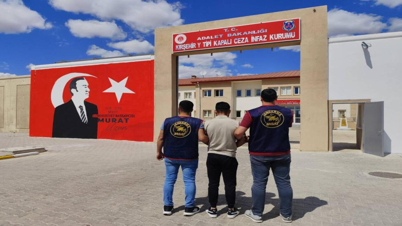 Kırşehir'de kesinleşmiş hapis cezası bulunan hükümlü JASAT ekiplerinden kaçamadı