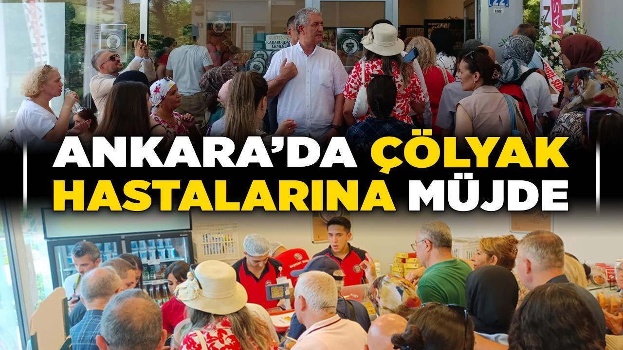 Ankara'da çölyak hastalarına müjde! Glutensiz kafe hizmete açıldı!