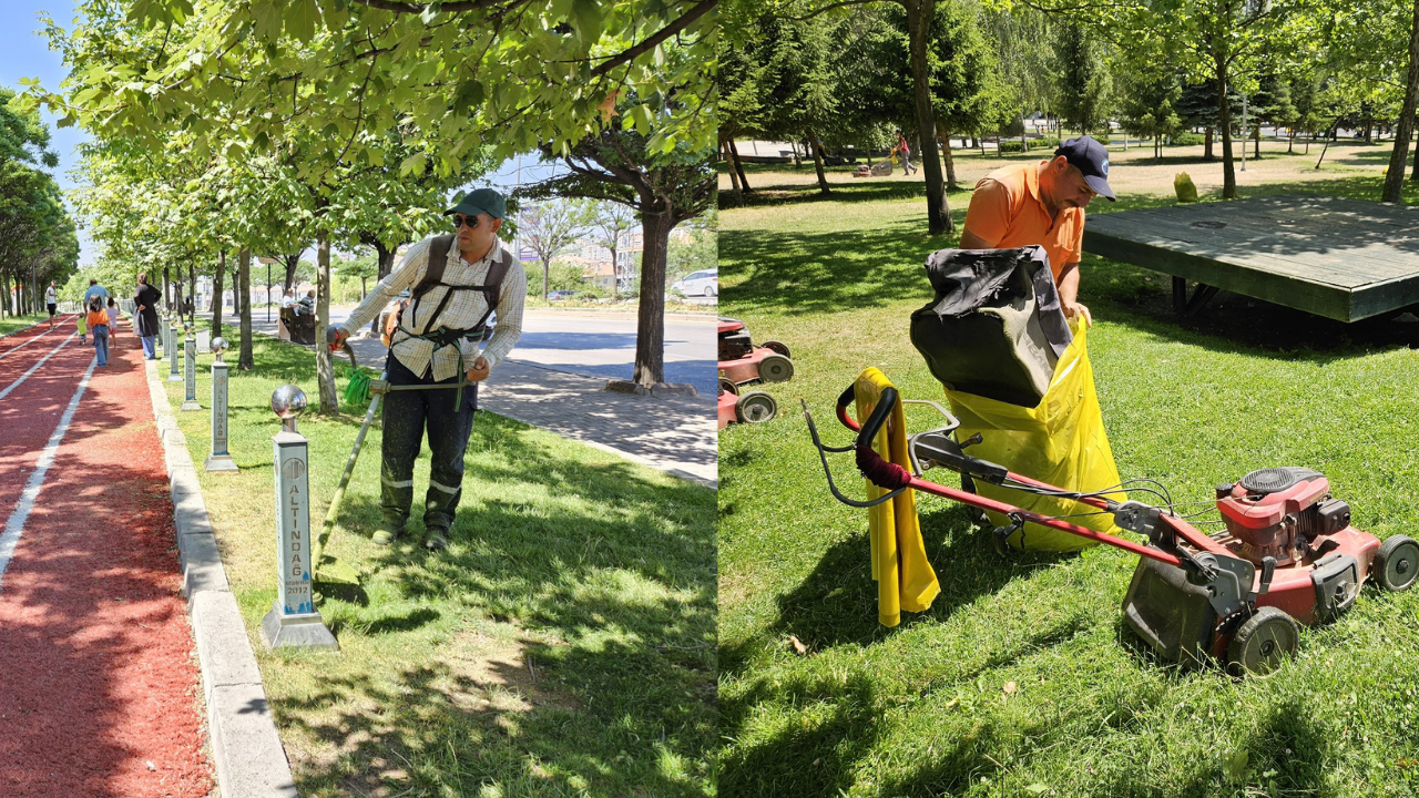 Altındağ’da yaz keyfi temiz ve güvenli parklarda yaşanıyor