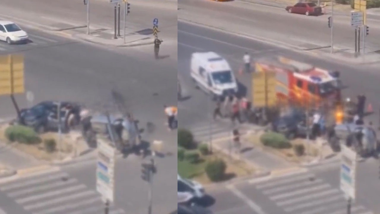 Ankara trafiğinde can pazarı! Art arda kazalar