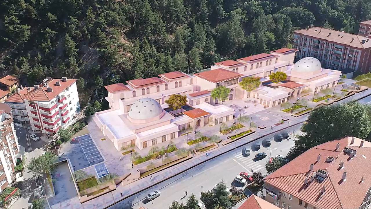 Kızılcahamam’ın yeni gözdesi: Türkiye’nin en büyük hamamı hizmete açıldı