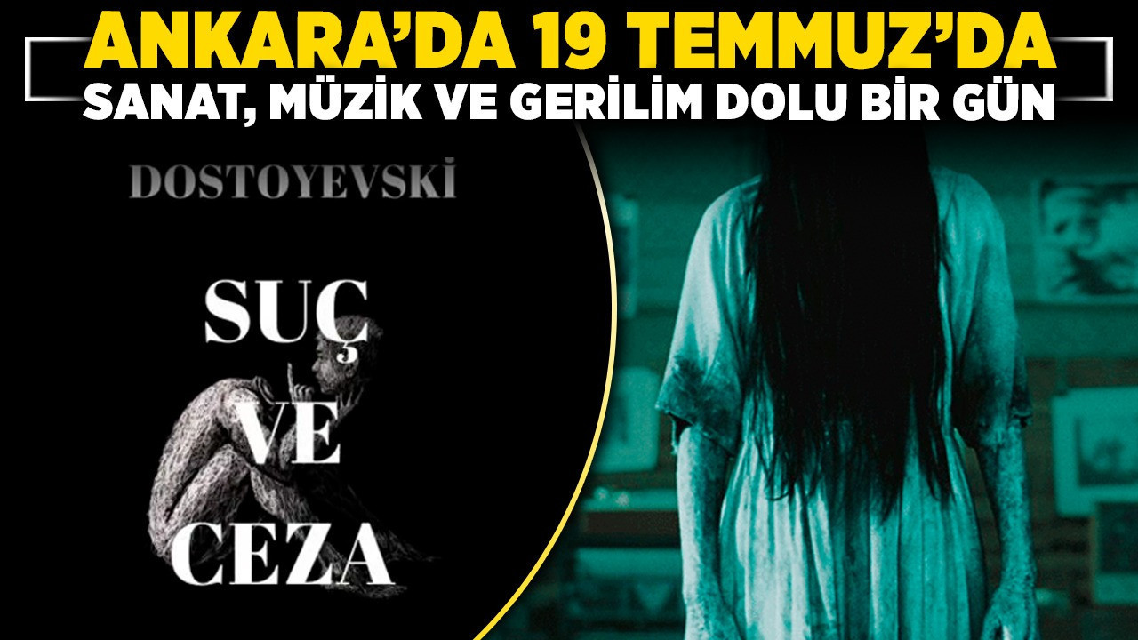 Ankara’da 19 Temmuz'da sanata doyacak! Mustafa Sandal'dan Dostoyevski'ye geniş yelpaze