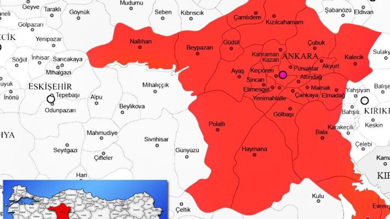 Ankara'nın küçük ilçelerinde dramatik nüfus kayıpları! En düşük nüfuslu 3 ilçe hangisi?