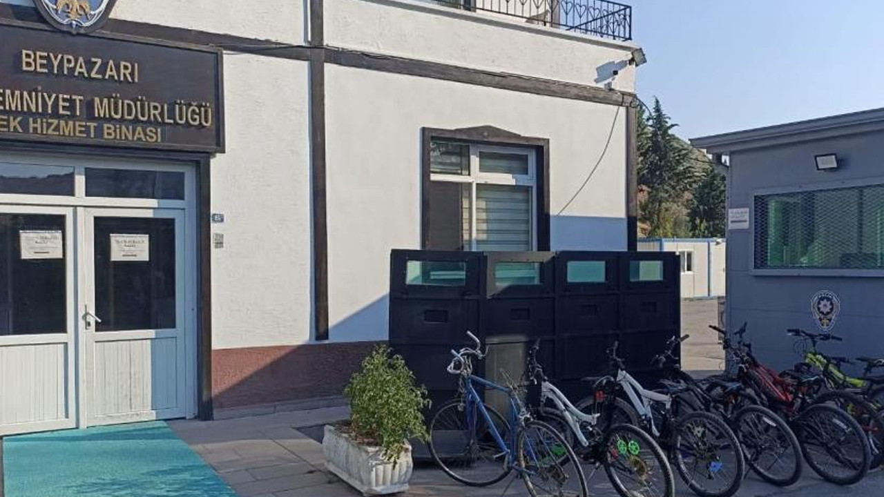 Ankara Beypazarı’nda bisiklet hırsızları yakalandı!