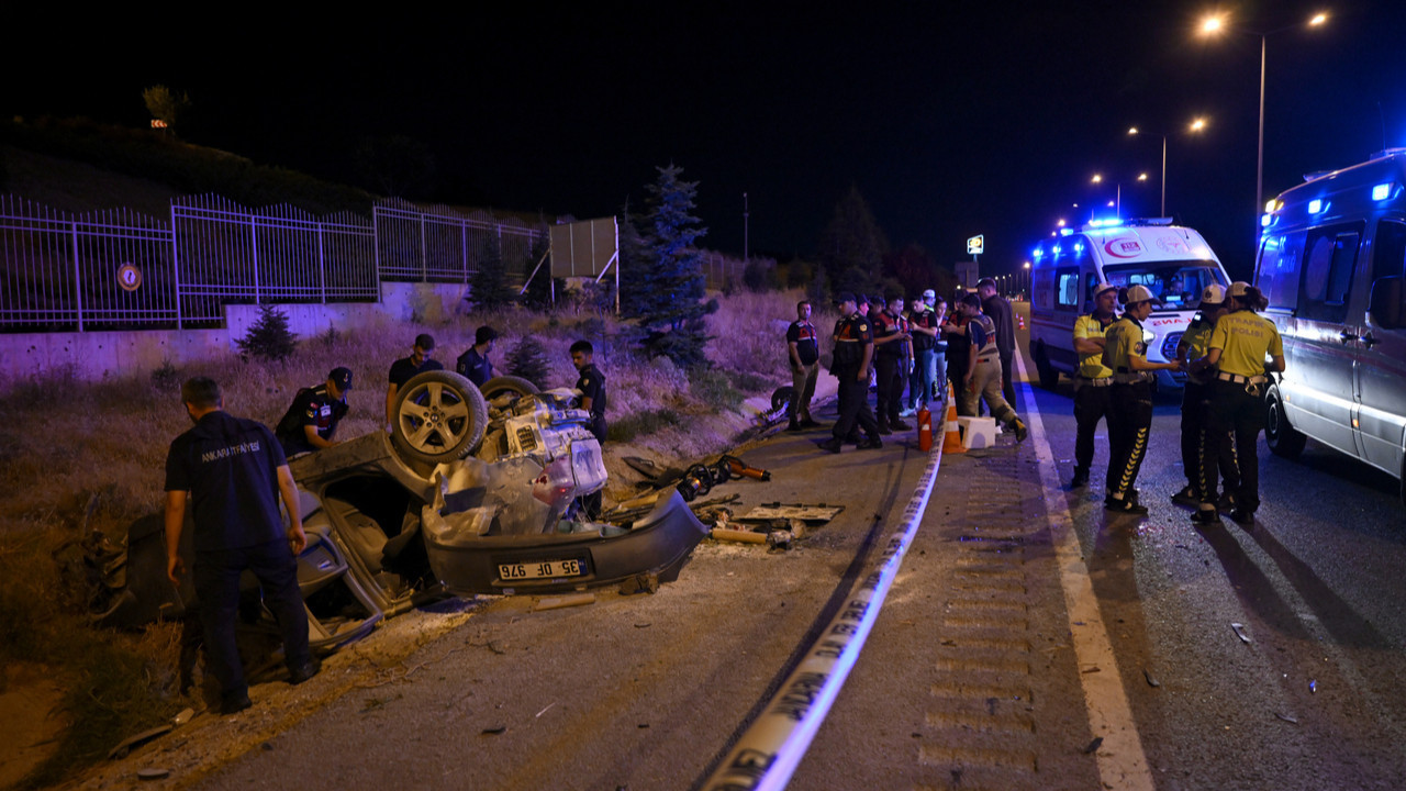 Etimesgut'ta feci kaza: 2 kişi öldü