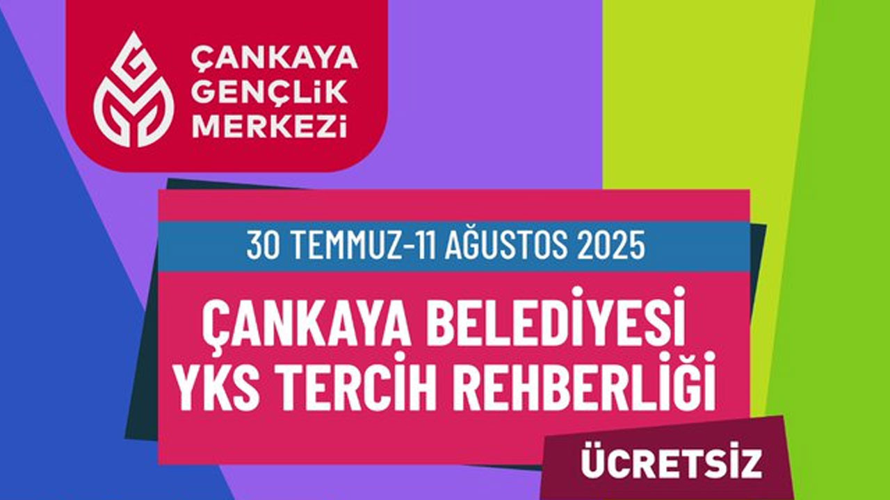 Çankaya Belediyesinden üniversite adaylarına ücretsiz tercih desteği